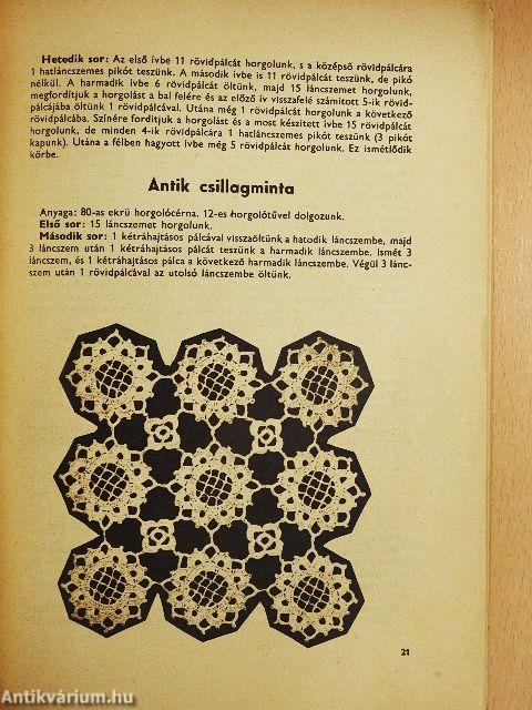 Így horgoljunk