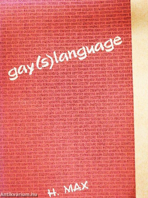 Gay(s)language