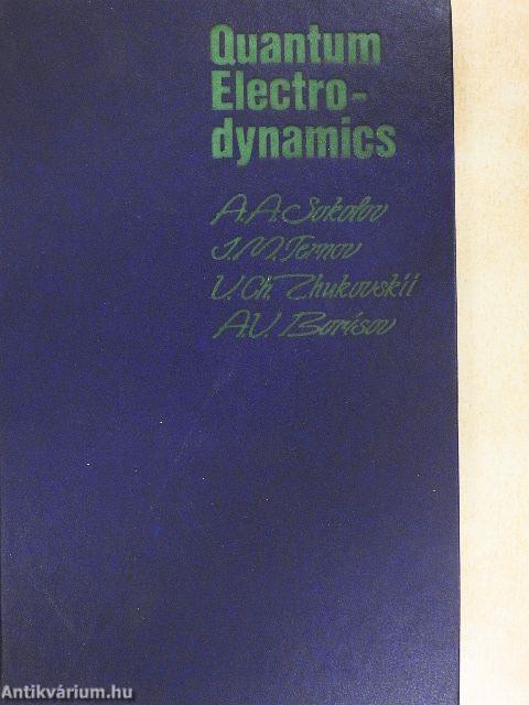 Quantum Electrodynamics