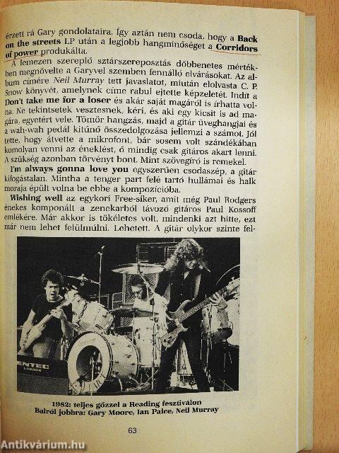 Gary Moore az ír gitáros