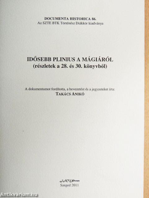 Idősebb Plinius a mágiáról