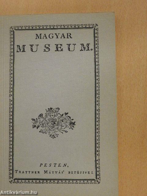 Magyar Museum I.