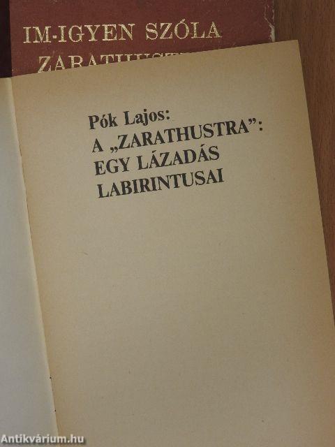 Im-igyen szóla Zarathustra