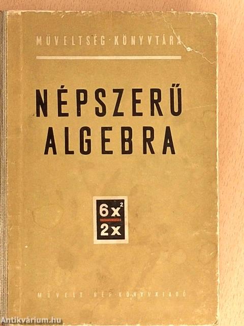 Népszerű algebra