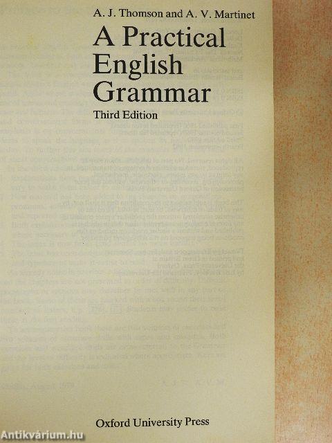 A Practical English Grammar