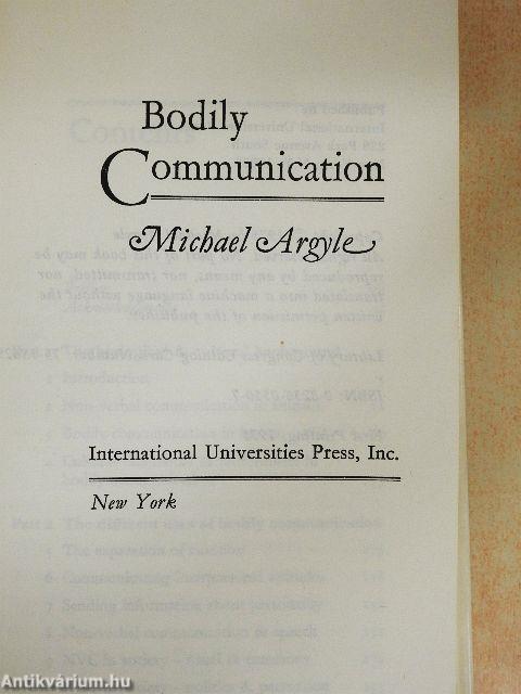 Bodily Communication