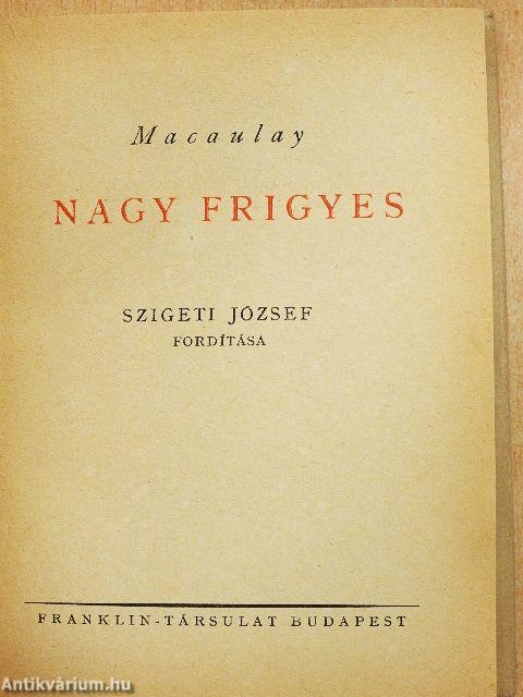 Nagy Frigyes