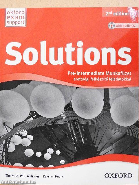 Solutions - Pre-Intermediate - Munkafüzet - CD-vel