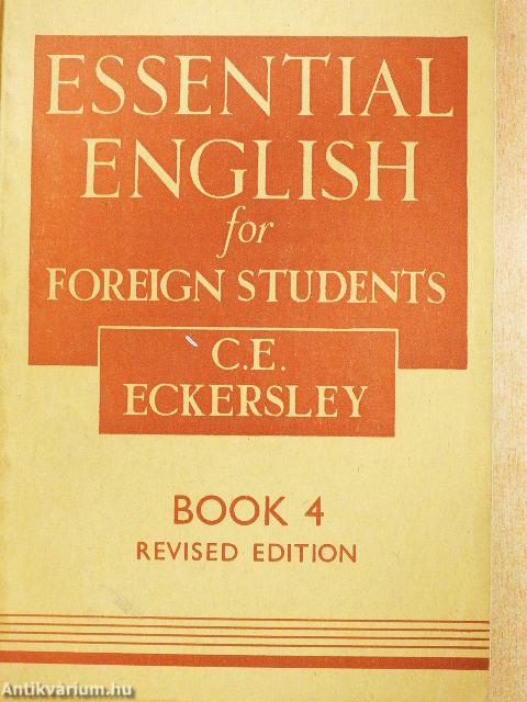 Essential English for Foreign Students Book 4.