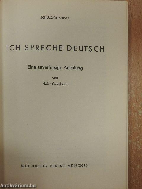 Ich spreche Deutsch