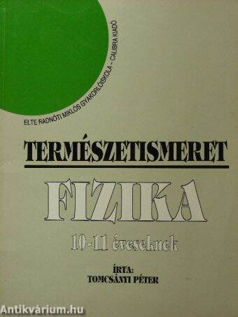 Természetismeret - Fizika 10-11 éveseknek