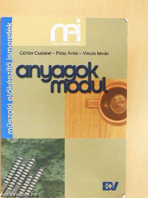 Anyagok modul