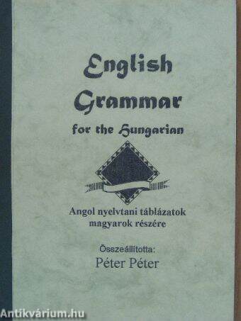 English Grammar for the Hungarian