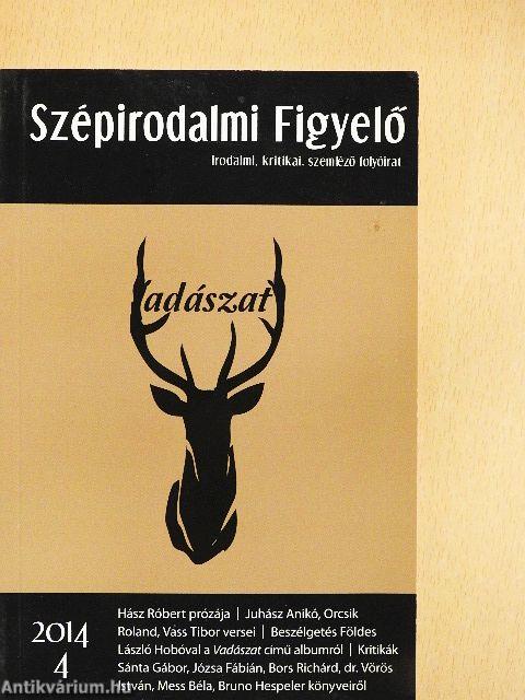 Szépirodalmi Figyelő 2014/4.