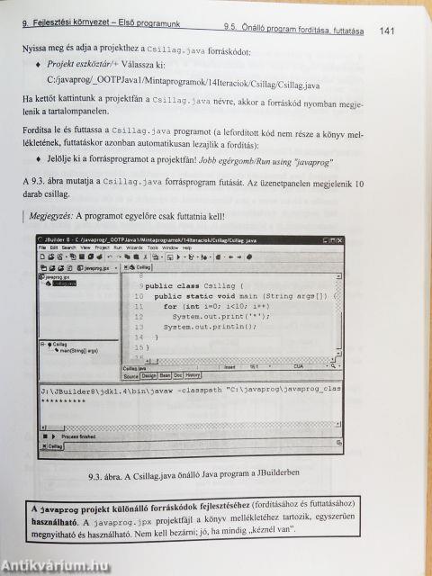 Objektumorientált tervezés és programozás - Java 1.