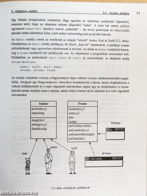 Objektumorientált tervezés és programozás - Java 1.