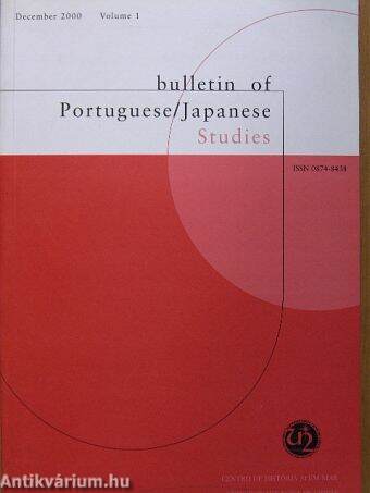 Bulletin of Portuguese/Japanese Studies December 2000.