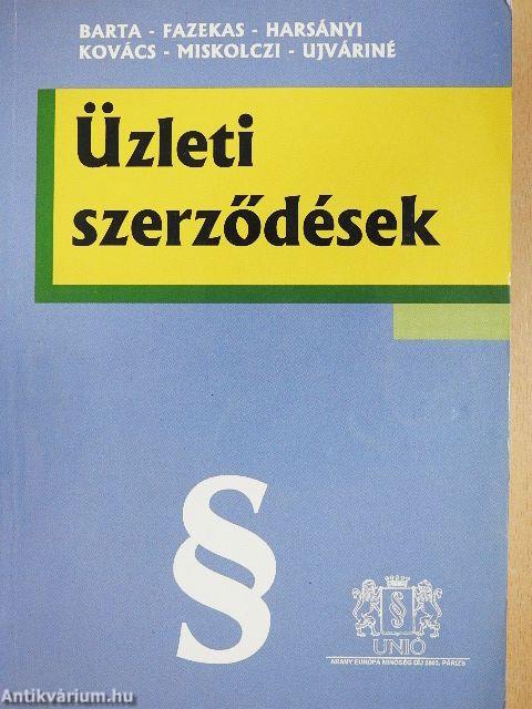 Üzleti szerződések