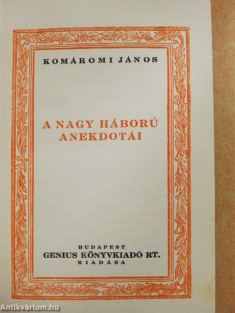 A nagy háború anekdotái