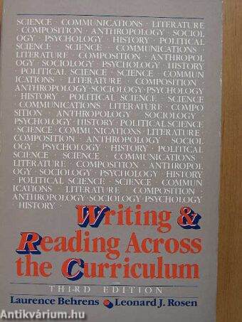 Writing & Reading Across the Curriculum