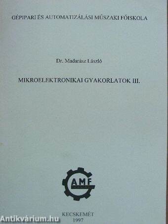 Mikroelektronikai gyakorlatok III.