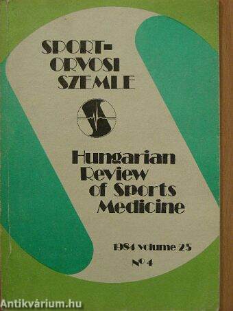 Sportorvosi Szemle 1984/4.