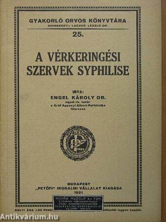 A vérkeringési szervek syphilise