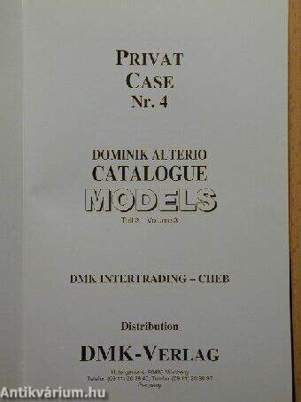 Catalogue Models Teil 2 - Volume 3
