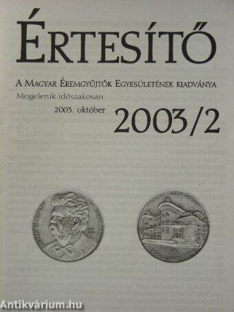 Értesítő 2003/2.