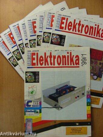 Hobby Elektronika 1999. (nem teljes évfolyam)