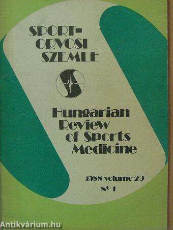 Sportorvosi Szemle 1988/1.