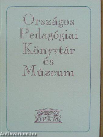 Országos Pedagógiai Könyvtár és Múzeum