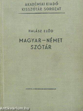 Magyar-német szótár