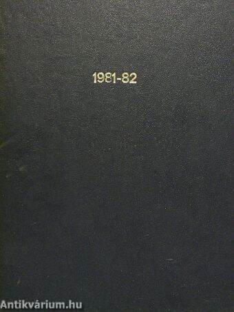A Rádiótechnika évkönyve 1981-1982.