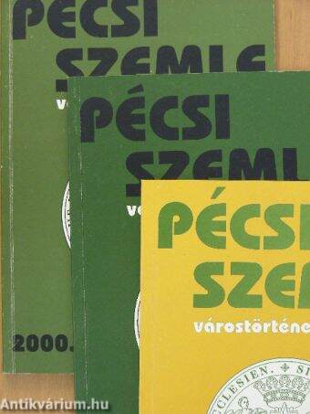 Pécsi Szemle 2000, 2010. (vegyes számok) (3 db)