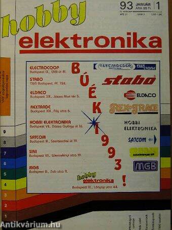 Hobby Elektronika 1993. január-december