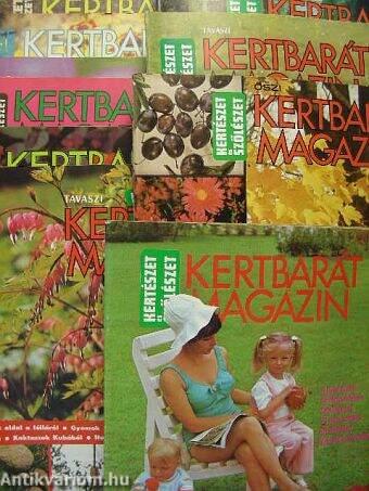 Kertbarát Magazin 1977-1981. (vegyes számok, 12 db)