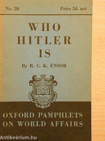 Who Hitler is