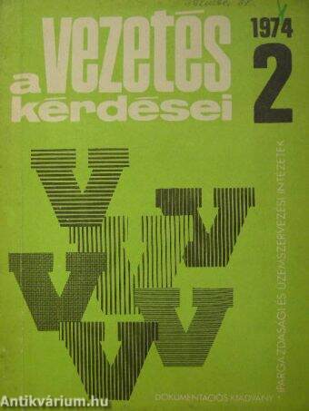 A vezetés kérdései 1974/2.