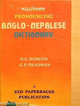 Anglo-Nepalese Dictionary