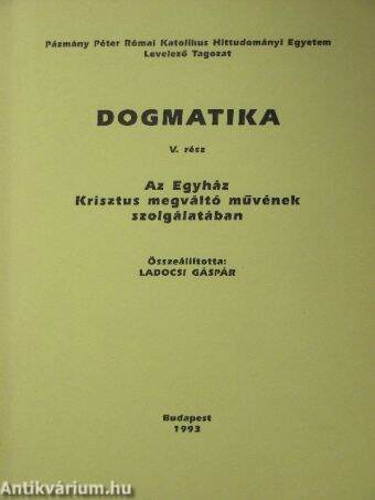 Dogmatika V.