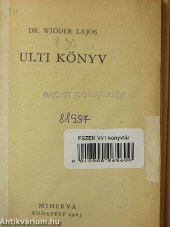 Ulti könyv