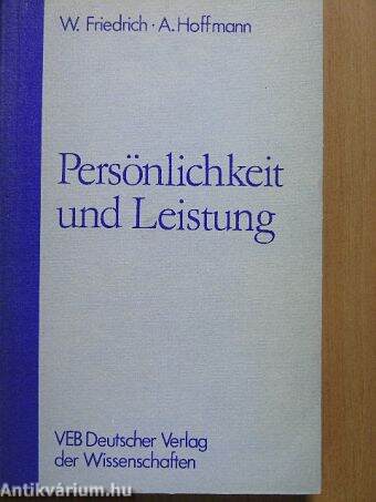 Persönlichkeit und Leistung