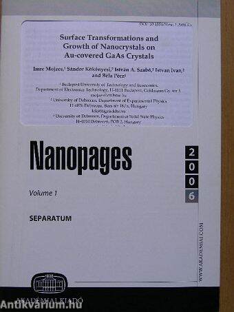 Surface Transformations and Growth of Nanocrystals on Au-covered GaAs Crystals