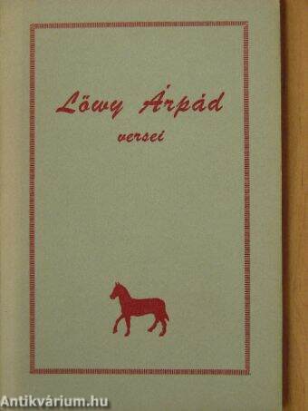 Lőwy Árpád versei
