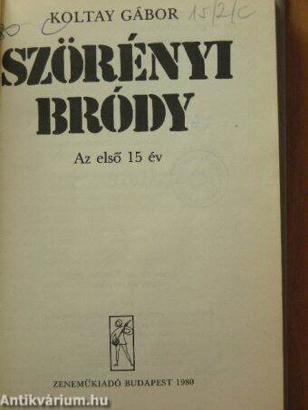 Szörényi-Bródy