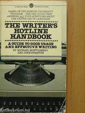 The Writer's Hotline Handbook