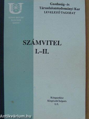 Számvitel I.-II.