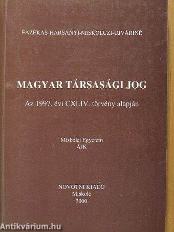 Magyar Társasági Jog