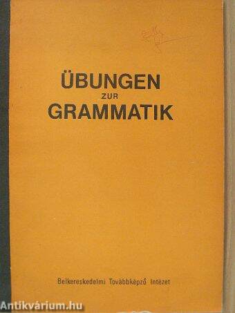 Übungen zur grammatik